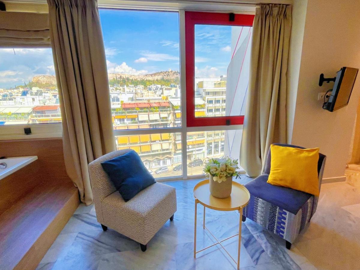 Wsd Baia Acropolis Hotel Apartment เอเธนส์ ภายนอก รูปภาพ